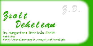 zsolt dehelean business card